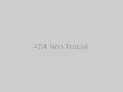 404 Non Trouvé
